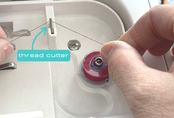 How to Wind a Bobbin by Hooked on Sewing