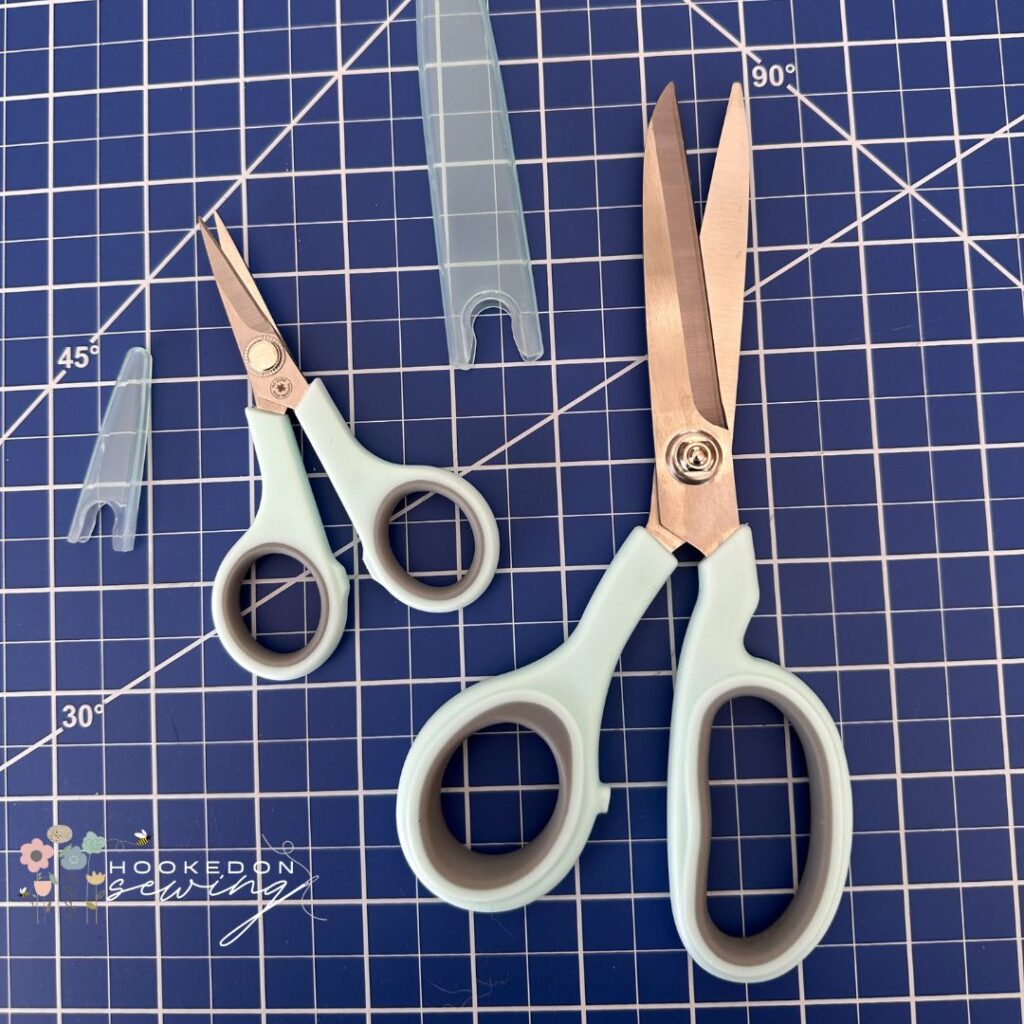 4" and 8" scissors from Missouri Star Quilt Company