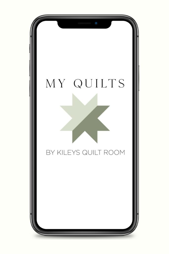My Quilts app on phone