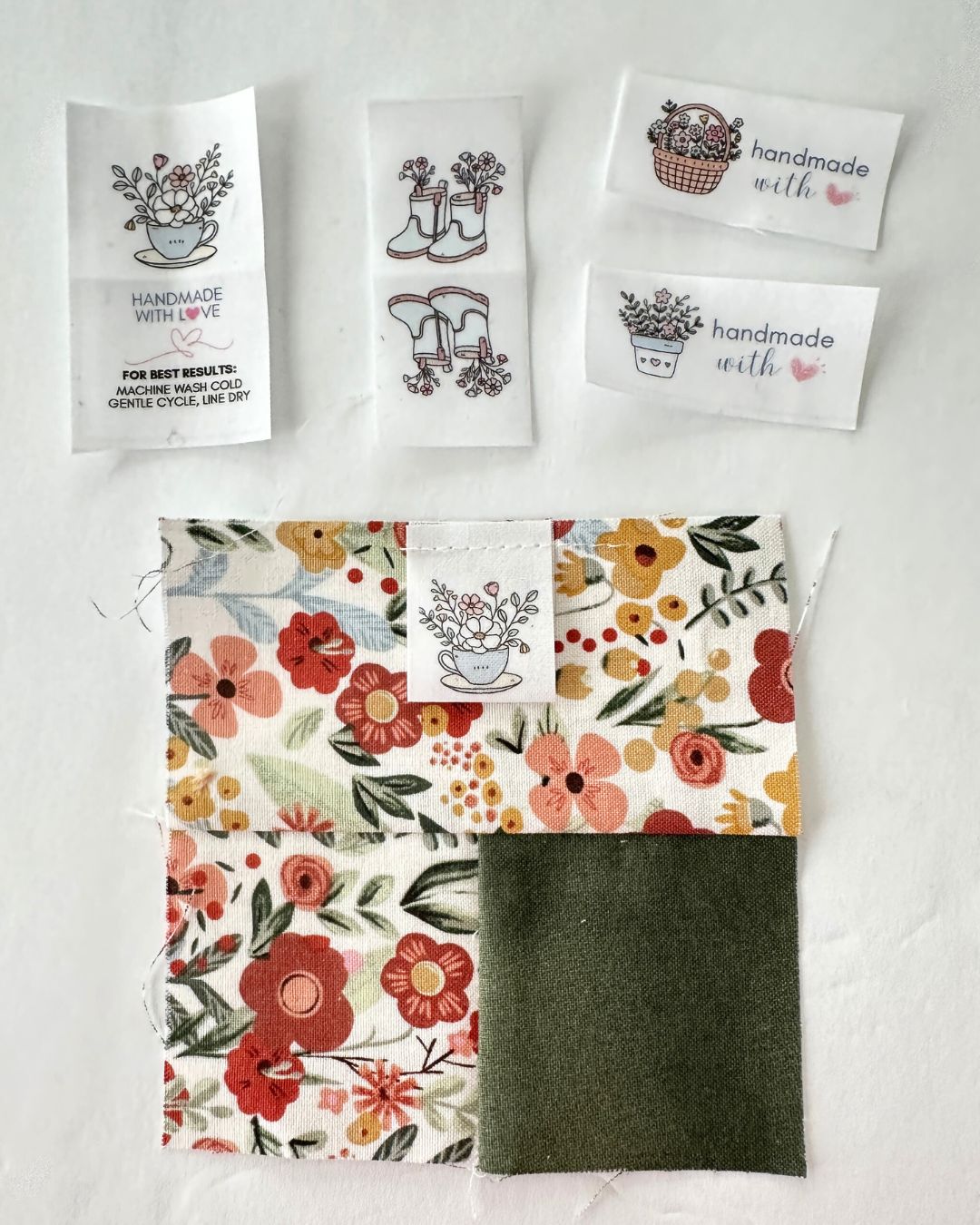 Printable Sew-In Labels for Handmade Items - Hooked on Sewing