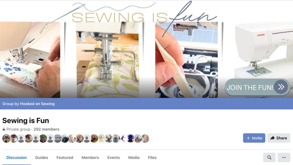 Sewing is Fun Facebook Group