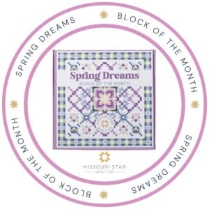 Spring Dreams Block of the Month participation badge